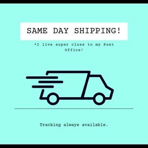 Same day shipping!!